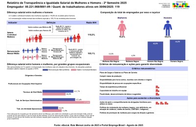 Relatório de Transparência Salarial